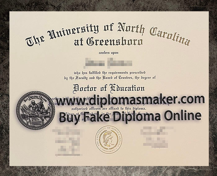 purchase fake University of North Carolina diploma