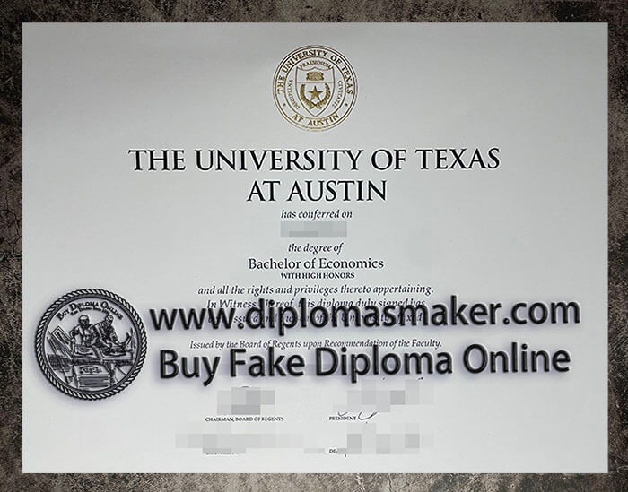 purchase fake University of Texas At Austin diploma