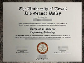 purchase fake University of Texas Rio Grande Valley degree