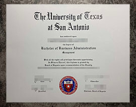 purchase fake University of Texas at San Antonio degree