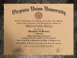 purchase fake Virginia Union University degree
