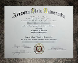 purchase fake Arizona State University degree