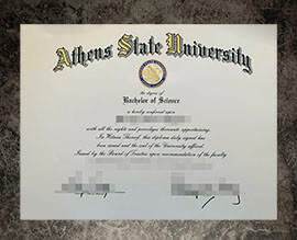 purchase fake Athens State University degree