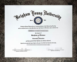 purchase fake Brigham Young University degree