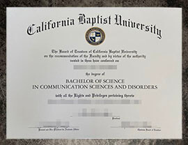 purchase fake California Baptist University degree