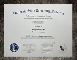 purchase fake California State University, Fullerton degree