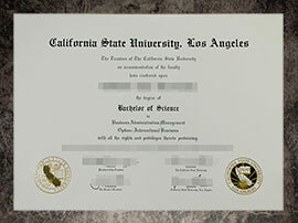 purchase fake California State University, Los Angeles degree