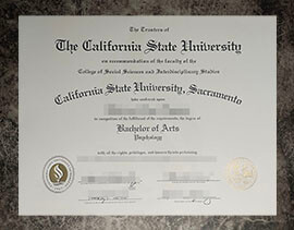 purchase fake California State University, Sacramento degree