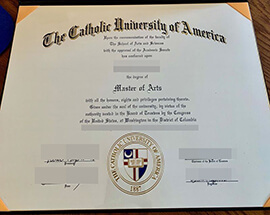 purchase fake Catholic University of America degree