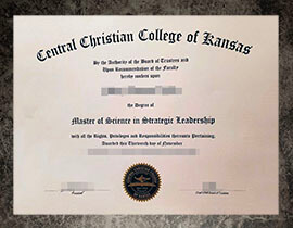 purchase fake Central Christian College of Kansas degree