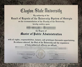 purchsae fake Clayton State University degree