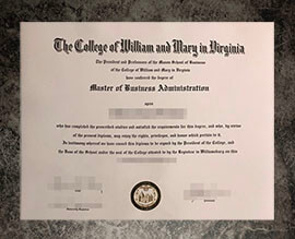 purchase fake College of William and Mary in Virginia degree