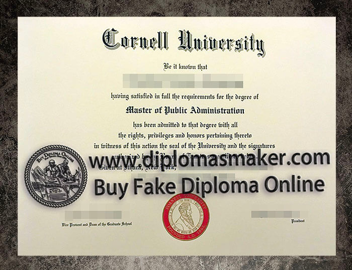 purchase fake Cornell University diploma
