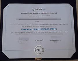 purchase fake Global Association of Risk Professionals certificate
