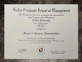 purchase fake Keller Graduate School of Management degree