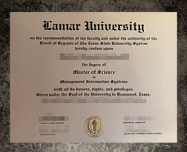 purchase fake Lamar University degree