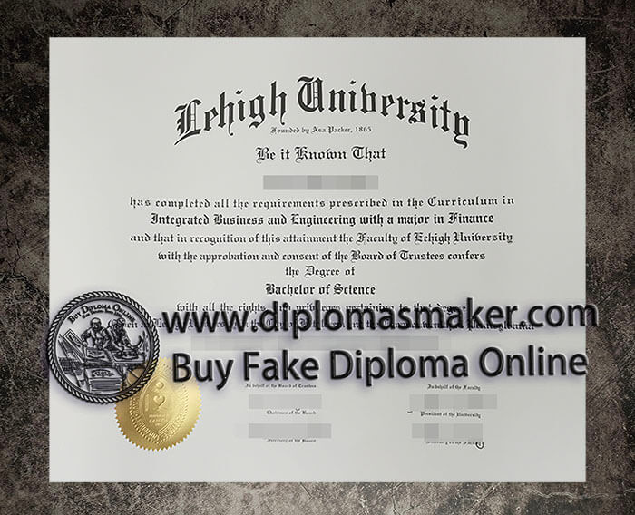 purchase fake Lehigh University diploma