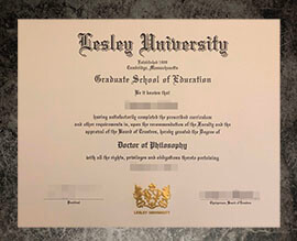 purchase fake Lesley University degree