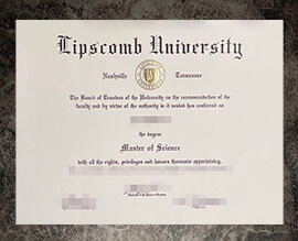 purchase fake Lipscomb University degree