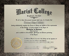 purchase fake Marist College degree