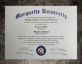 purchase fake Marquette University degree