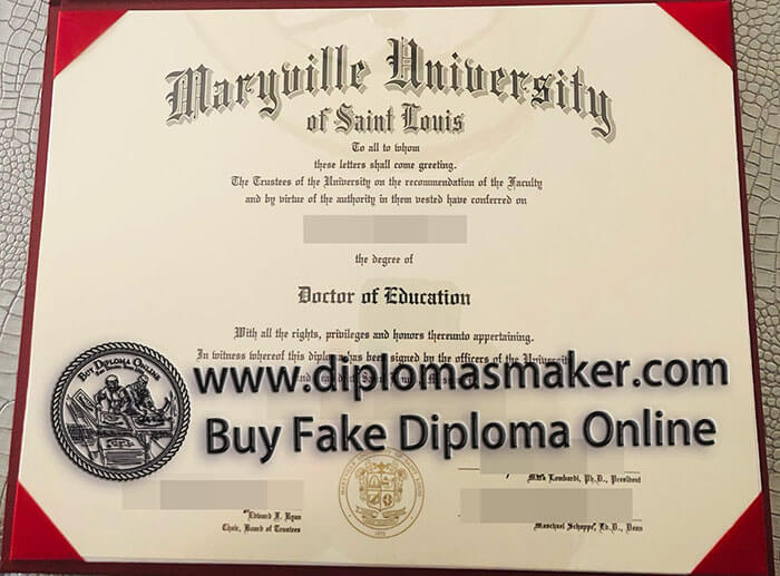 purchase fake Maryville University of Saint Louis diploma