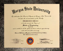 purchase fake Morgan State University degree