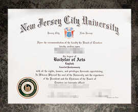 purchase fake New Jersey City University degree