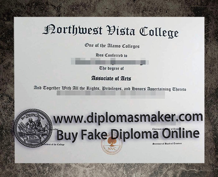 purchase fake Northwest Vista College diploma