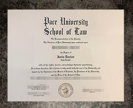 purchase fake Pace University School of Law degree