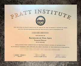 purchase fake Pratt Institute degree