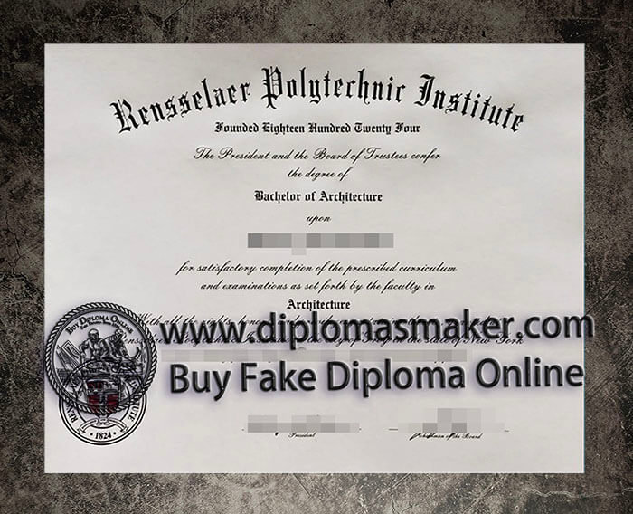 purchase fake Rensselaer Polytechnic Institute diploma