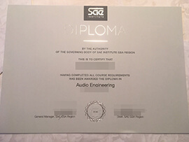 purchase fake SAE Institute diploma