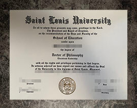 purchase fake Saint Louis University degree