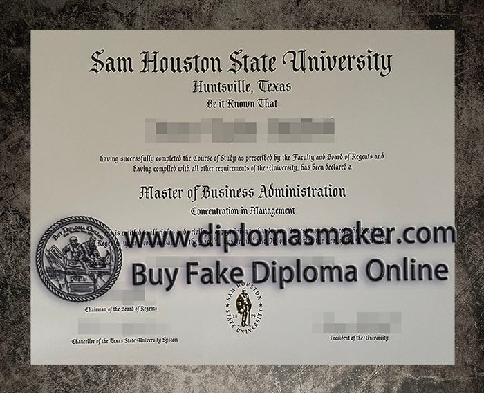 purchase fake Sam Houston State University degree