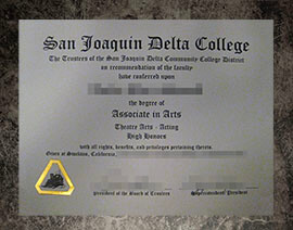 purchase fake San Joaquín Delta College degree