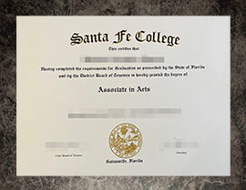 purchase fake Santa Fe College degree