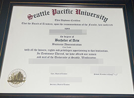 purchase fake Seattle Pacific University degree