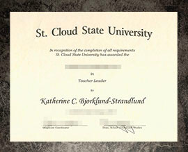 purchase fake St, Cloud State University certificate