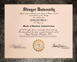 purchase fake Strayer University degree