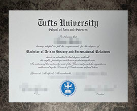 purchase fake Tufts University degree