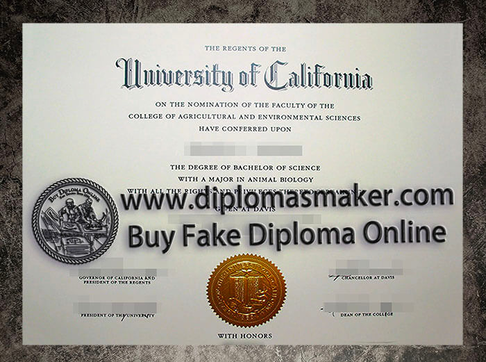 purchase fake UC Given At Davis diploma