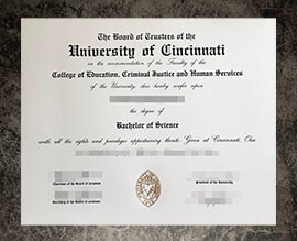 purchase fake University of Cincinnati degree