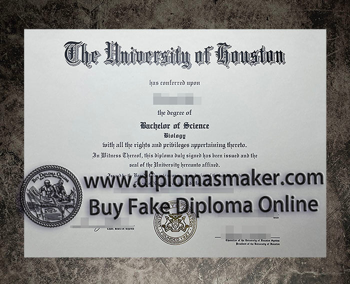 purchase fake University of Houston diploma