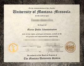 purchase fake University of Montana-Missoula degree