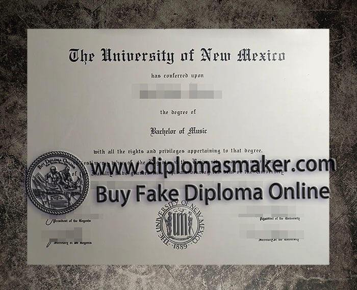 purchase fake University of New Mexico diploma