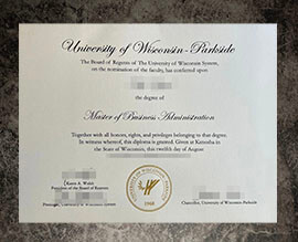 purchase fake University of Wisconsin-Parkside degree