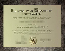 purchase fake University of Wisconsin Whitewater degree