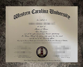 purchase fake Western Carolina University degree