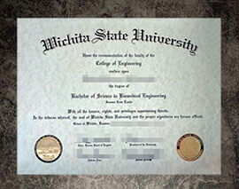 purchase fake Wichita State University degree